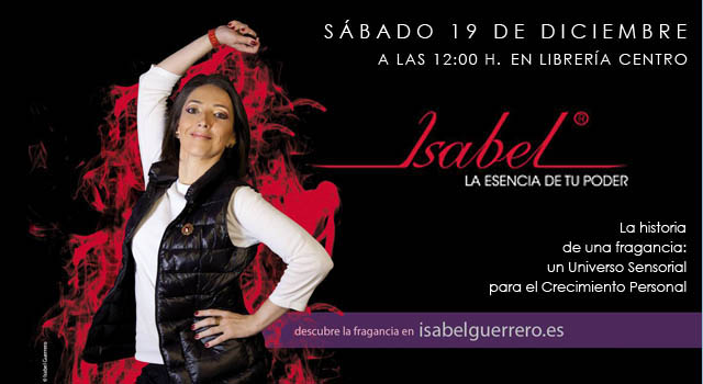 Isabel Guerrero presenta Isabel, la esencia de tu poder, en Librería Centro