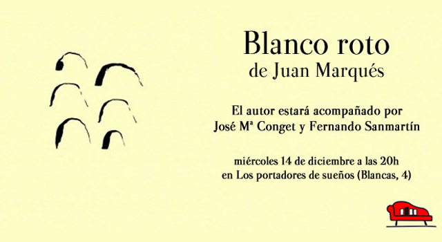 Juan Marqués presenta Blanco Roto