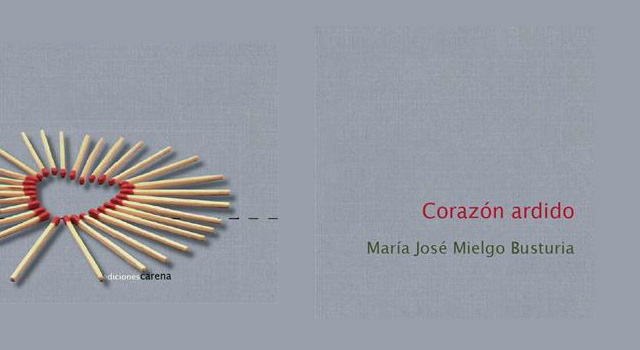 María José Mielgo firma Corazón ardido, en librería Central de Zaragoza