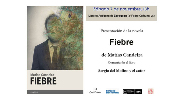 'Fiebre', de Matías Candeira, en Librería Antígona