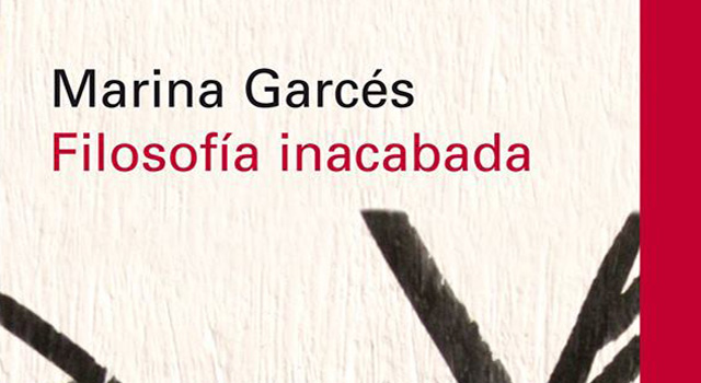 Filosofía inacabada de Marina Garcés, en librería Antígona