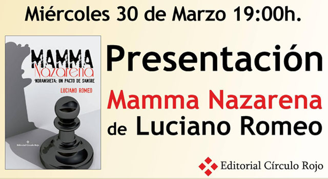 Luciano Romeo presenta Mamma Nazareno en Casa del Libro de Zaragoza