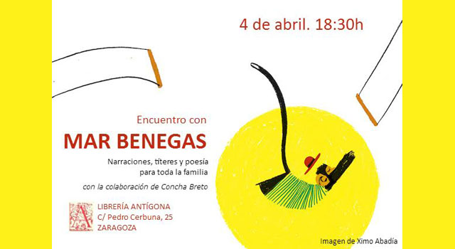 La librería Antígona celebra un encuentro con Mar Benegas.