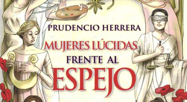 Presentación del libro 'Mujeres lúcidas frente al espejo', de Prudencio Herrera, en Casa del Libro de Zaragoza